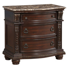 Load image into Gallery viewer, Cavalier Nightstand in Dark Cherry 1757-4