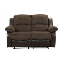 Load image into Gallery viewer, Granley Double Reclining Loveseat in Chocolate 9700FCP-2