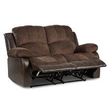 Load image into Gallery viewer, Granley Double Reclining Loveseat in Chocolate 9700FCP-2