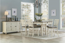 Load image into Gallery viewer, Granby Counter Height Dining Table in White & Brown 5627NW-36*