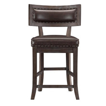 Load image into Gallery viewer, Oxton Counter Hight Chair in Dark Cherry (Set of 2)