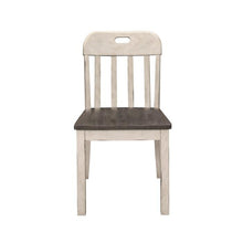 Load image into Gallery viewer, Clover Side Chair in White & Gray (Set of 2)