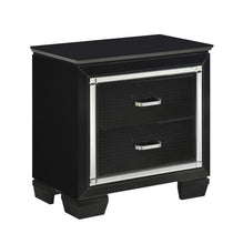 Load image into Gallery viewer, Allura Nightstand in Black 1916BK-4