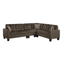 Load image into Gallery viewer, Lantana 2-Piece Reversible Sectional in Chocolate