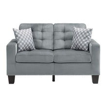 Load image into Gallery viewer, Lantana Loveseat in Gray 9957GY-2