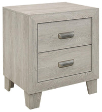 Load image into Gallery viewer, Quinby 2 Drawer Nightstand in Light Brown 1525-4