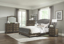 Load image into Gallery viewer, Rachelle 3 Drawer Nightstand in Weathered Pecan 1693-4