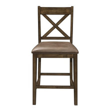 Load image into Gallery viewer, Levittown Counter Height Chair in Brown (Set of 2)