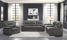 Load image into Gallery viewer, Michigan Loveseat in Dark Gray 9407DG-2