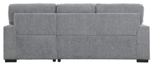 Load image into Gallery viewer, Morelia 2pc Sectional with Pull Out Bed and Right Chaise in Dark Gray