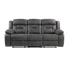 Load image into Gallery viewer, Madrona Hill Double Reclining Sofa in Gray 9989GY-3