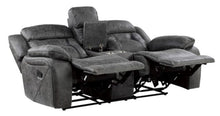 Load image into Gallery viewer, Madrona Hill Double Reclining Loveseat in Gray 9989GY-2