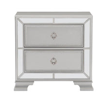 Load image into Gallery viewer, Avondale Nightstand in Silver 1646-4