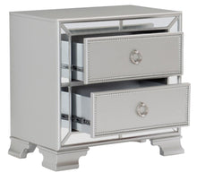 Load image into Gallery viewer, Avondale Nightstand in Silver 1646-4