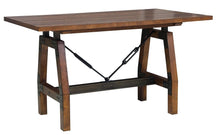 Load image into Gallery viewer, Holverson Counter Height Table in Rustic Brown 1715-36