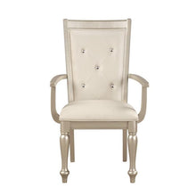 Load image into Gallery viewer, Celandine Arm Chair in Silver (Set of 2)