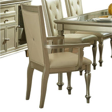 Load image into Gallery viewer, Celandine Arm Chair in Silver (Set of 2)