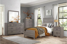 Load image into Gallery viewer, Waldorf 2 Drawer Nightstand in Dark Gray 1902-4