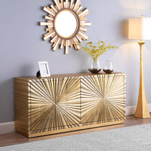 Load image into Gallery viewer, Golda Gold Leaf Sideboard/Buffet