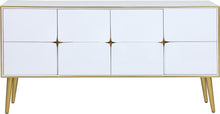 Load image into Gallery viewer, Pop White / Gold Sideboard/Buffet
