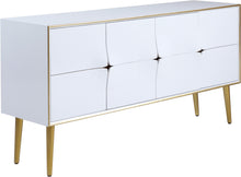 Load image into Gallery viewer, Pop White / Gold Sideboard/Buffet