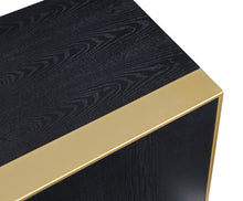 Load image into Gallery viewer, Sherwood Black Wood Sideboard/Buffet