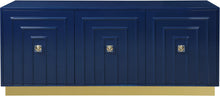 Load image into Gallery viewer, Cosmopolitan Navy Lacquer Sideboard/Buffet
