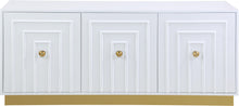 Load image into Gallery viewer, Cosmopolitan White Lacquer Sideboard/Buffet