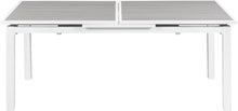 Load image into Gallery viewer, Nizuc Grey manufactured wood Outdoor Patio Extendable Aluminum Dining Table
