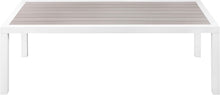 Load image into Gallery viewer, Nizuc Grey manufactured wood Outdoor Patio Aluminum Coffee Table