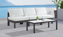 Load image into Gallery viewer, Nizuc White manufactured wood Outdoor Patio Aluminum Coffee Table