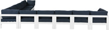 Load image into Gallery viewer, Nizuc Navy Waterproof Fabric Outdoor Patio Modular Sectional