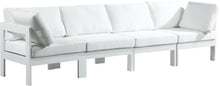 Load image into Gallery viewer, Nizuc White Waterproof Fabric Outdoor Patio Modular Sofa
