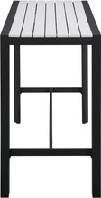 Load image into Gallery viewer, Nizuc White manufactured wood Outdoor Patio Aluminum Rectangle Bar Table