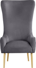 Load image into Gallery viewer, Alexander Grey Velvet Accent Chair