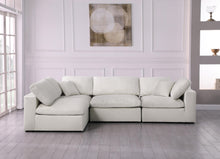 Load image into Gallery viewer, Serene Cream Linen Fabric Deluxe Cloud Modular Sectional