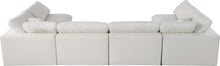 Load image into Gallery viewer, Serene Cream Linen Fabric Deluxe Cloud Modular Sectional
