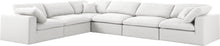 Load image into Gallery viewer, Serene Cream Linen Fabric Deluxe Cloud Modular Sectional