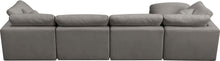 Load image into Gallery viewer, Plush Grey Velvet Standard Cloud Modular Sectional