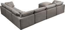 Load image into Gallery viewer, Plush Grey Velvet Standard Cloud Modular Sectional