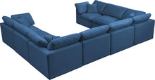 Load image into Gallery viewer, Plush Navy Velvet Standard Cloud Modular Sectional
