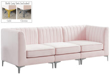 Load image into Gallery viewer, Alina Pink Velvet Modular Sectional