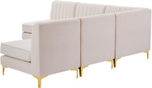Load image into Gallery viewer, Alina Pink Velvet Modular Sectional