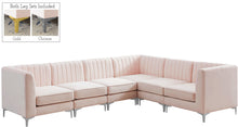 Load image into Gallery viewer, Alina Pink Velvet Modular Sectional