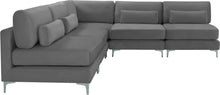 Load image into Gallery viewer, Julia Grey Velvet Modular Sectional (5 Boxes)
