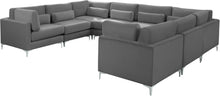 Load image into Gallery viewer, Julia Grey Velvet Modular Sectional (8 Boxes)