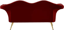 Load image into Gallery viewer, Lips Red Velvet Loveseat