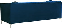 Load image into Gallery viewer, Isabelle Navy Velvet Loveseat