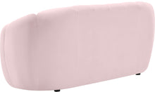 Load image into Gallery viewer, Elijah Pink Velvet Loveseat