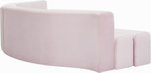 Load image into Gallery viewer, Curl Pink Velvet 2pc. Sectional